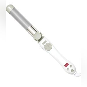 The Beachwaver Co. S1.25 Dual Voltage Curling Iron - White EUC